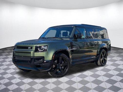 Woolstone Green 2026 Land Rover Defender P400 X-Dynamic SE