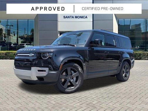 Santorini Black 2025 Land Rover Defender P300 S