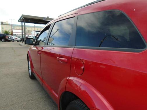 Red 2017 Dodge Journey SXT