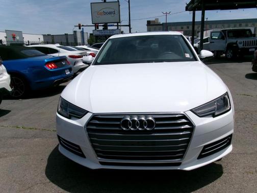 Ibis White 2017 Audi A4 2.0T Premium