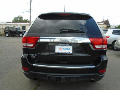 Black 2012 Jeep Grand Cherokee Overland
