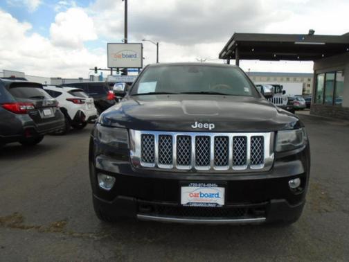 Black 2012 Jeep Grand Cherokee Overland