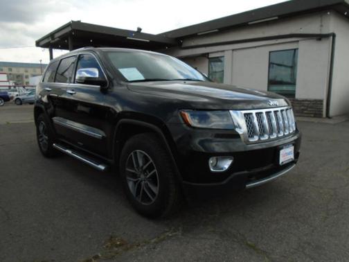 Black 2012 Jeep Grand Cherokee Overland
