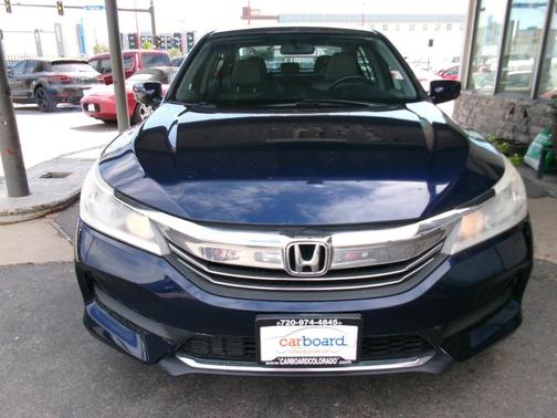 Blue 2017 Honda Accord LX