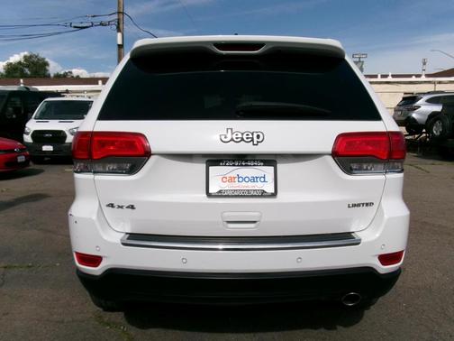 White 2018 Jeep Grand Cherokee Limited