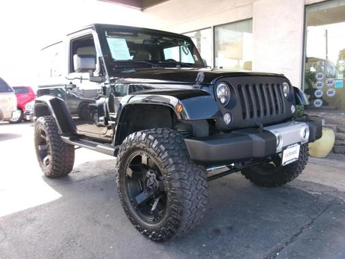 Black 2015 Jeep Wrangler Sahara