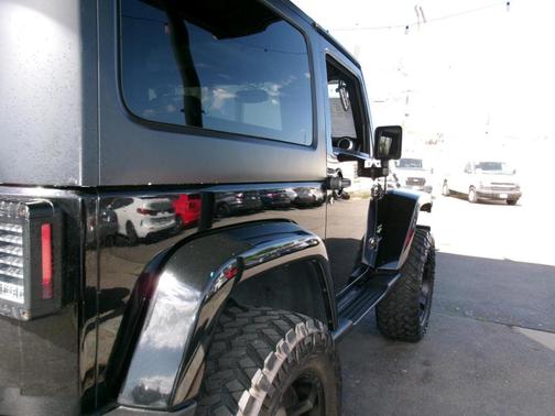 Black 2015 Jeep Wrangler Sahara