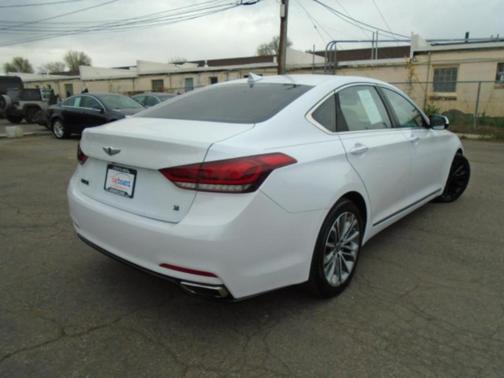 Casablanca White 2015 Hyundai Genesis 3.8