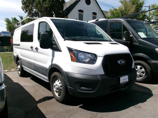 White 2023 Ford Transit-150 T-150 130 LOW RF 8670 GVWR
