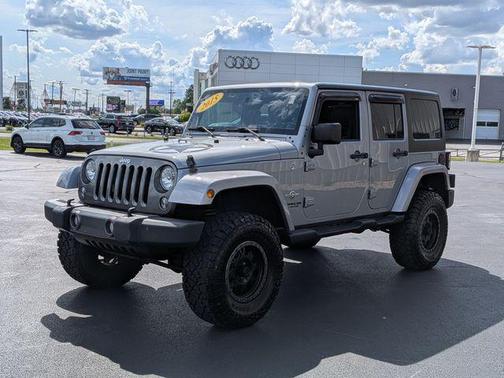 Billet Silver Metallic Clearcoat 2015 Jeep Wrangler Unlimited Freedom Edition