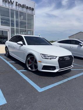 Glacier White Metallic 2018 Audi S4 3.0T Premium Plus