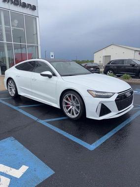 Glacier White Metallic 2021 Audi RS 7 4.0T