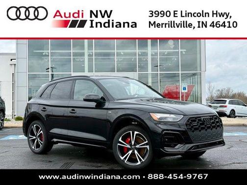 Mythos Black Metallic 2025 Audi Q5 45 S line Premium Plus