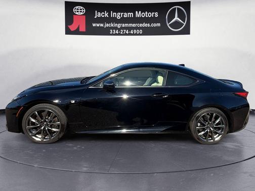 Obsidian Black 2021 Lexus RC 300 F Sport