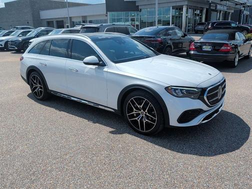White 2025 Mercedes-Benz E-Class E 450 4MATIC