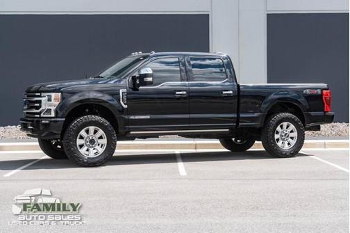 Agate Black Metallic 2022 Ford F-250 Platinum
