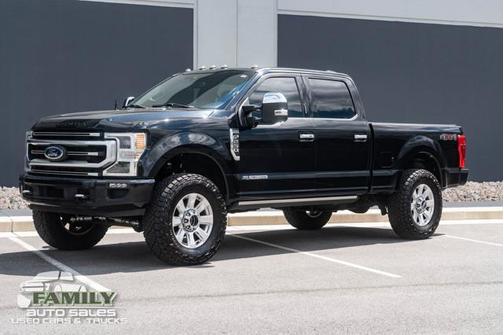 Agate Black Metallic 2022 Ford F-250 Platinum