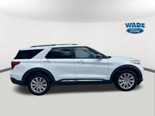 STAR WHITE MET TRI-COAT 2022 Ford Explorer LIMITED