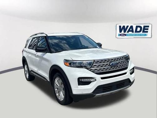 STAR WHITE MET TRI-COAT 2022 Ford Explorer LIMITED