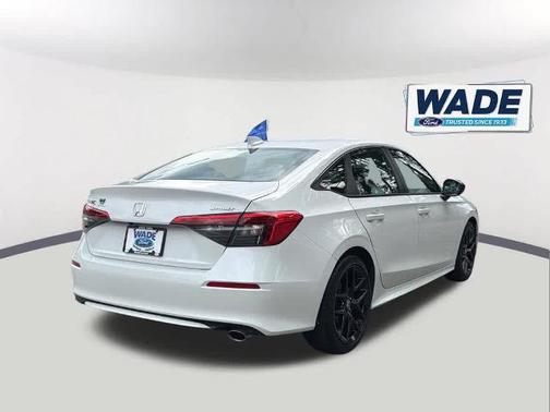 Platinum White Pearl 2024 Honda Civic SPORT