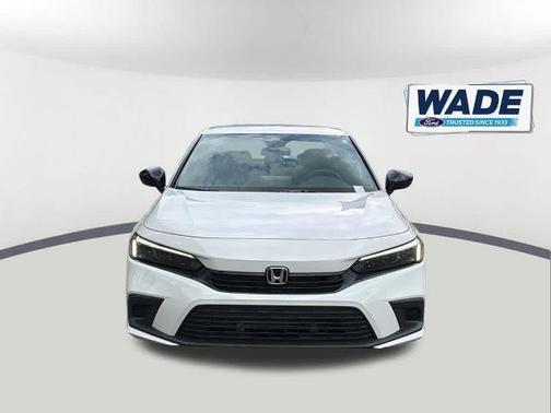 Platinum White Pearl 2024 Honda Civic SPORT