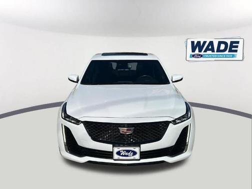 Summit White 2023 Cadillac CT5 LUXURY