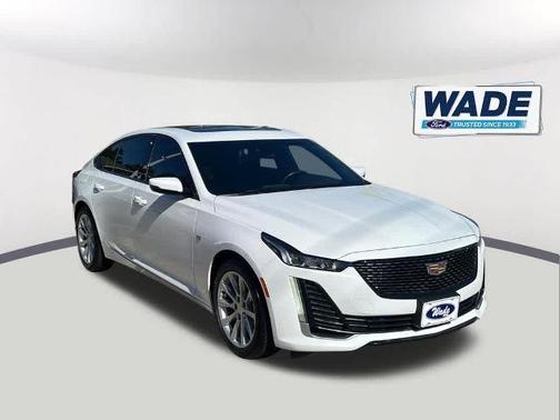 Summit White 2023 Cadillac CT5 LUXURY