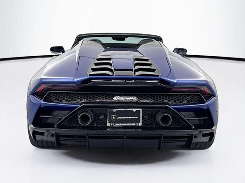 Blue 2020 Lamborghini Huracan EVO Base