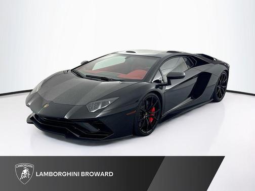 Black 2018 Lamborghini Aventador S Base