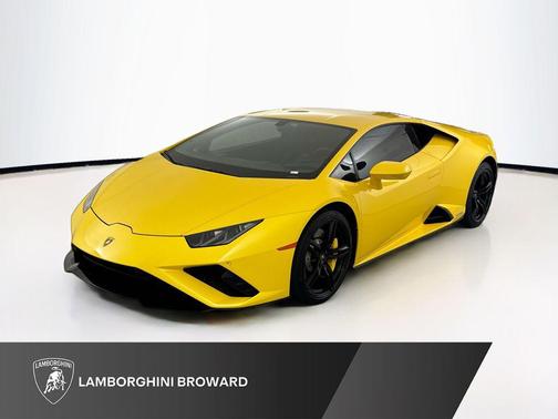 Yellow 2020 Lamborghini Huracan EVO Base