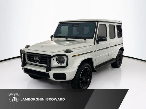 MANUFAKTUR Moonlight White Metallic 2025 Mercedes-Benz G-Class 4MATIC