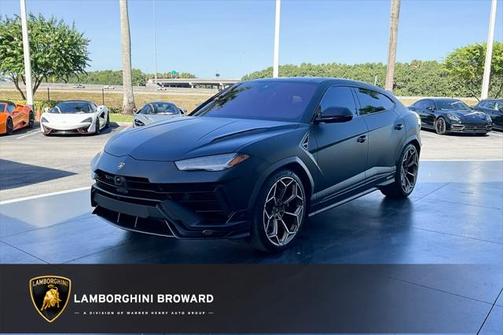 Black 2023 Lamborghini Urus Performante