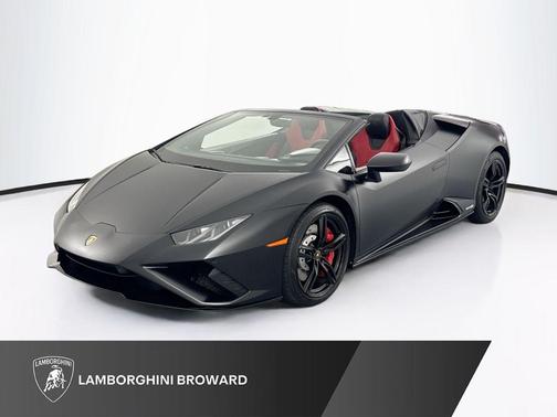 Nero Nemesis Matt 2021 Lamborghini Huracan EVO Spyder