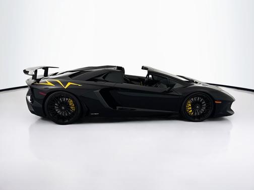 Black 2017 Lamborghini Aventador LP750-4 SuperVeloce