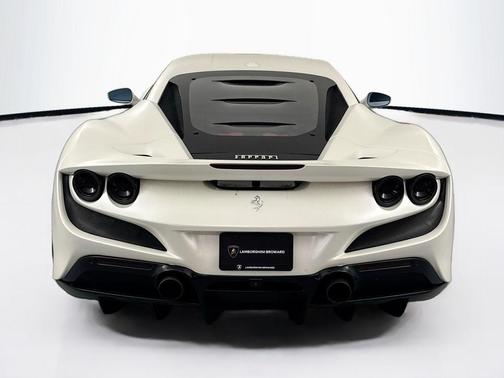 White 2020 Ferrari F8 Tributo Base