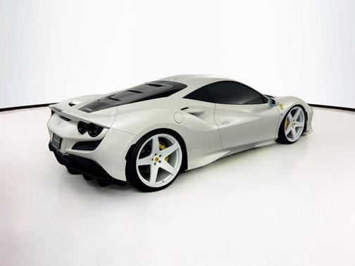 White 2020 Ferrari F8 Tributo Base