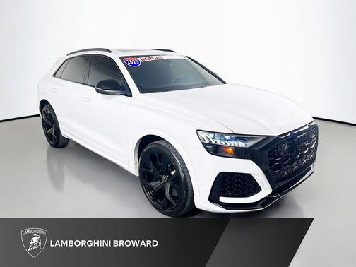 Glacier White Metallic 2023 Audi RS Q8 4.0T