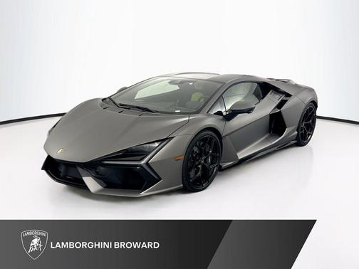 Gray 2026 Lamborghini Revuelto Base