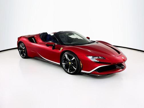Red Metallic 2025 Ferrari SF90 Spider Base