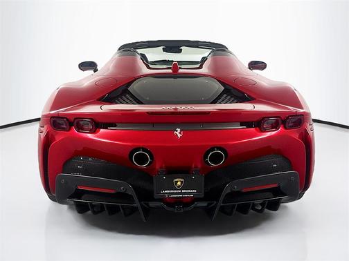 Red Metallic 2025 Ferrari SF90 Spider Base