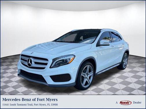 Cirrus White 2015 Mercedes-Benz GLA-Class 4MATIC