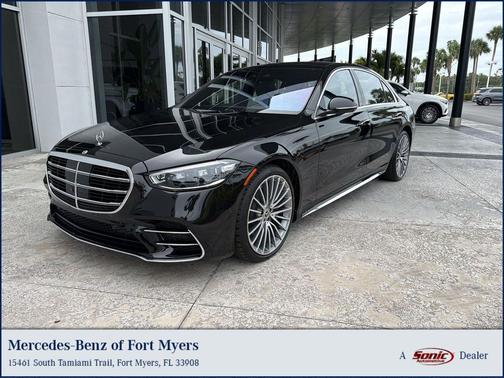 Black 2022 Mercedes-Benz S-Class 4MATIC