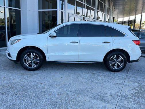 White Diamond Pearl 2018 Acura MDX 3.5L