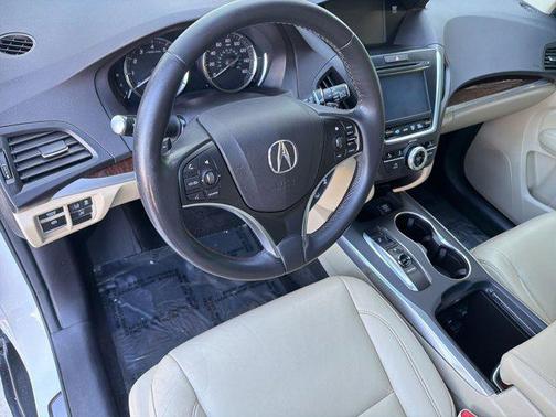 White Diamond Pearl 2018 Acura MDX 3.5L