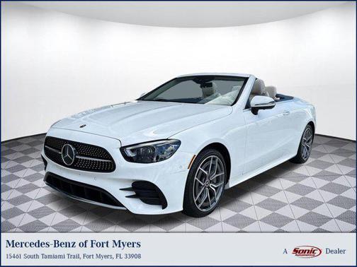 White 2023 Mercedes-Benz E-Class 4MATIC