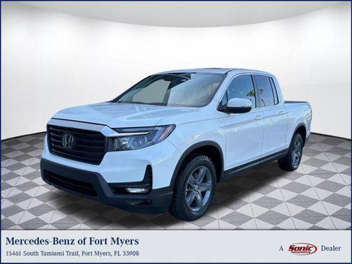 Platinum White Pearl 2023 Honda Ridgeline RTL
