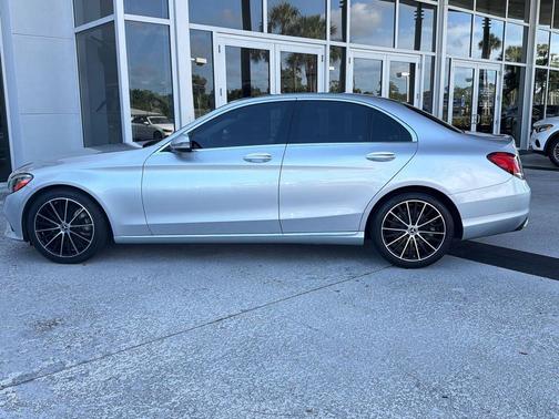 Silver 2021 Mercedes-Benz C-Class Sedan
