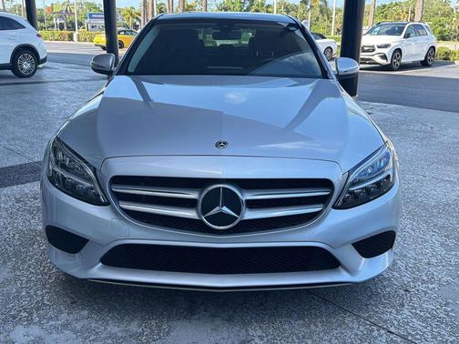 Silver 2021 Mercedes-Benz C-Class Sedan
