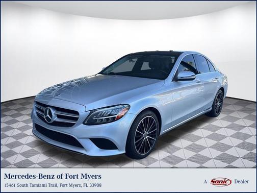 Silver 2021 Mercedes-Benz C-Class Sedan
