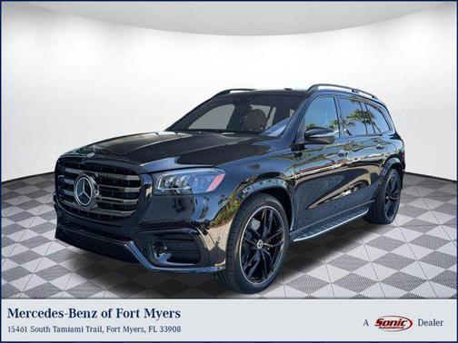 Obsidian Black Metallic 2026 Mercedes-Benz GLS 450 4MATIC